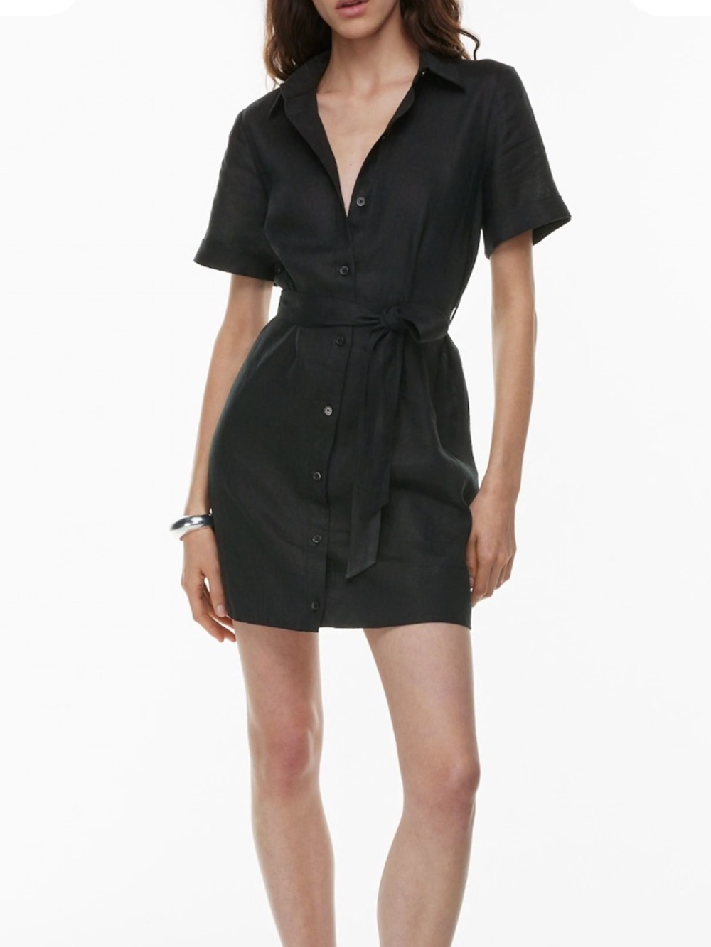 Wilfred Elata linen mini dress